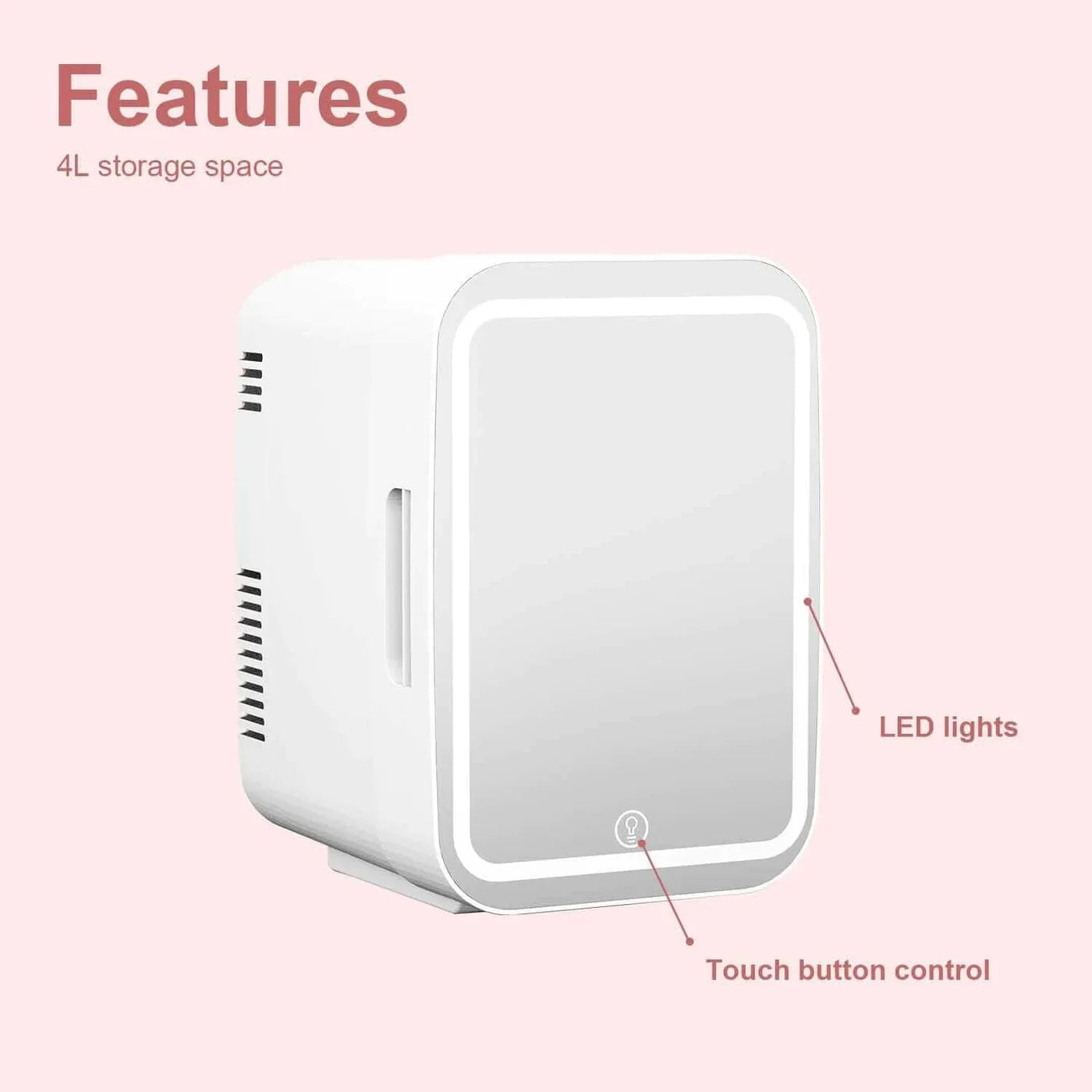 Skincare LED Fridge (US Plugged)