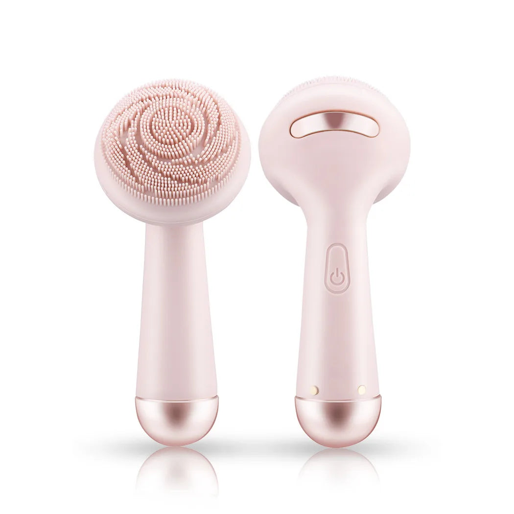 Electric facial cleansing brush