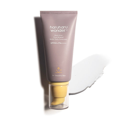 [haruharu wonder] Black Rice Pure Mineral Relief Daily Sunscreen SPF50+ 50ml