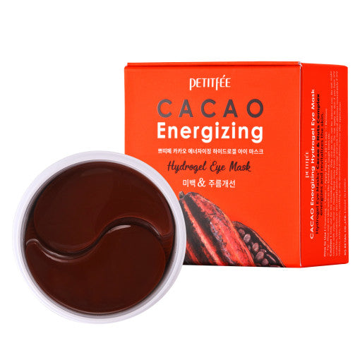 PETITFEE Cacao Energizing Hydrogel Eye Mask 80g (60 Patches)