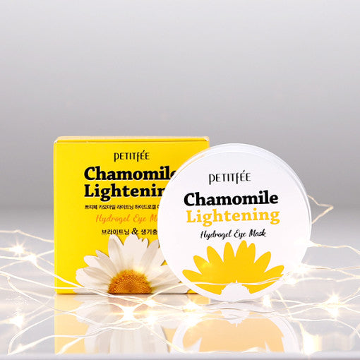 PETITFEE Chamomile Lightening Hydrogel Eye Mask 80g (60 Patches)