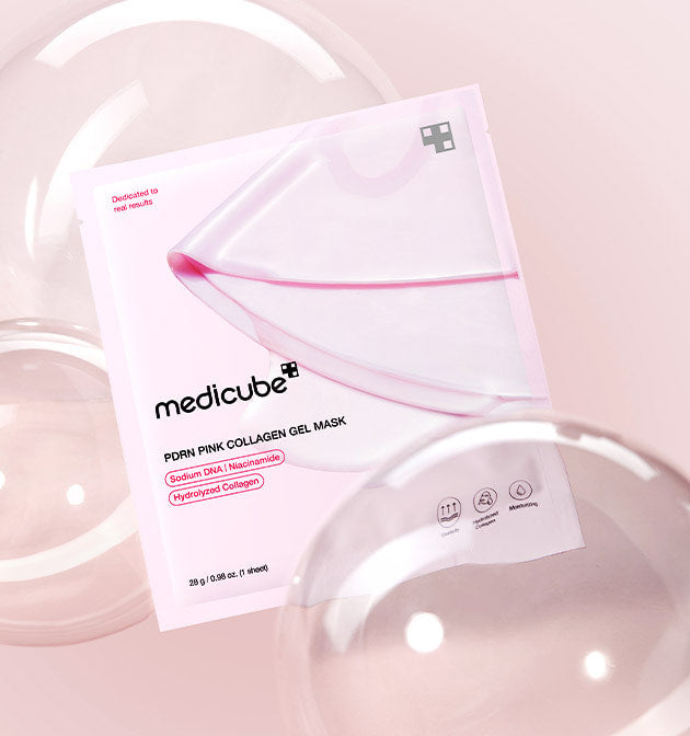 medicube PDRN Pink Collagen Gel Mask 28g X 4ea